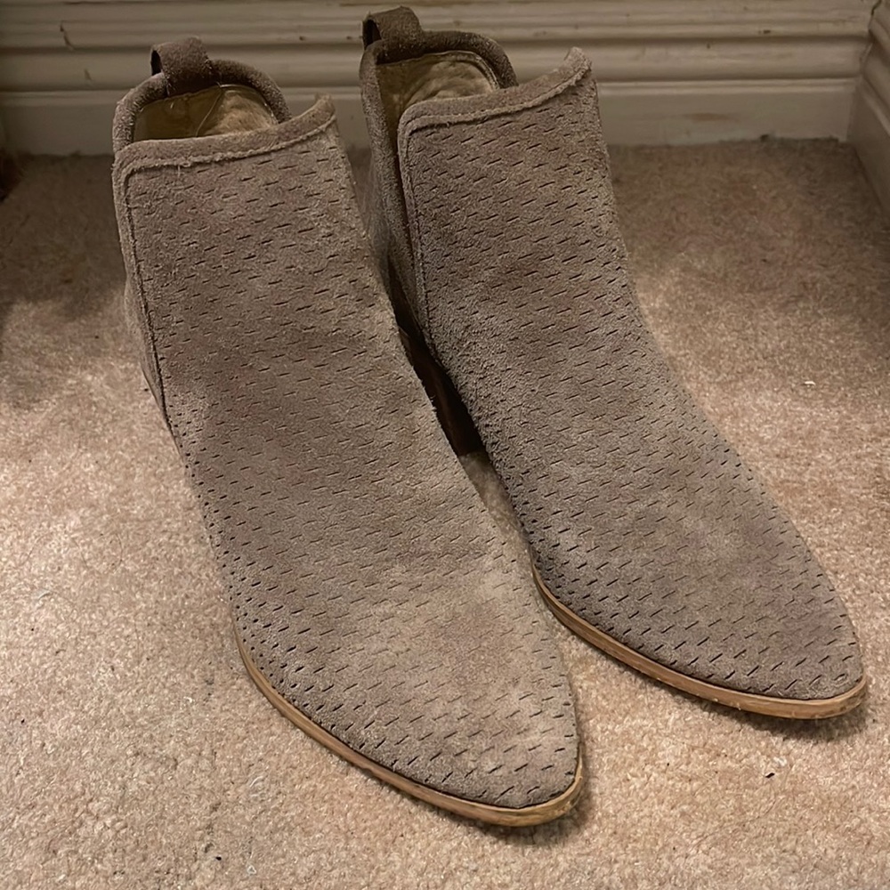 Lucky Brand Suede Booties